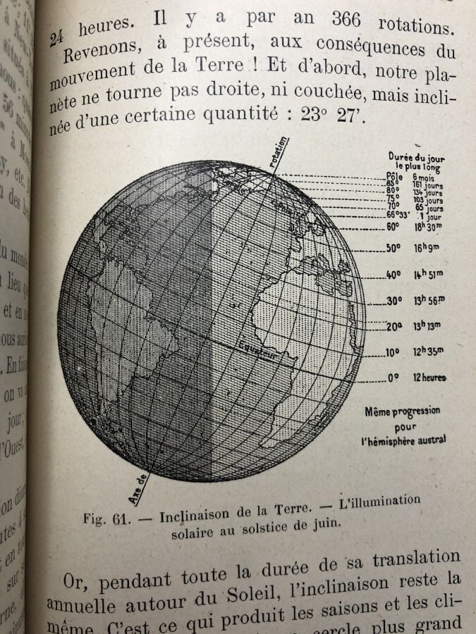 FLAMMARION (Camille). - Astronomie des Dames. Édité à Paris chez Ernest Flammar…