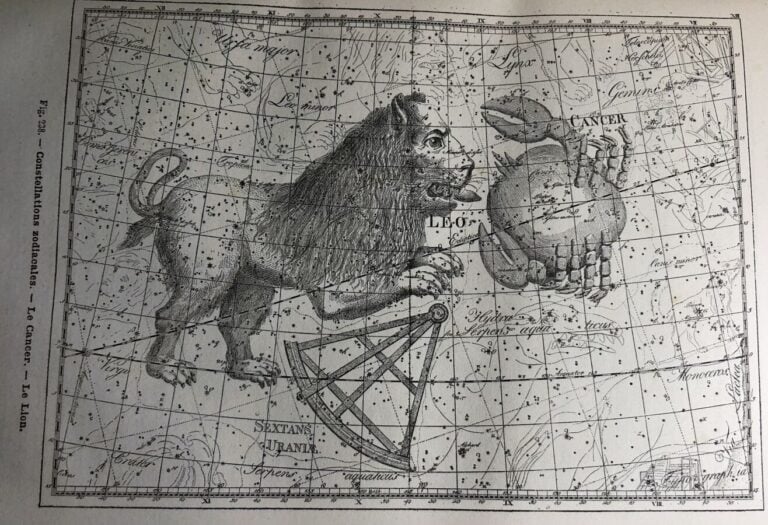 FLAMMARION (Camille). - Les étoiles et les curiosités du ciel. Edité à Paris ch…