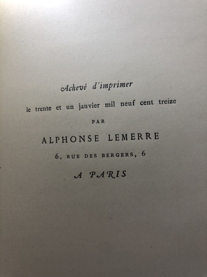 FOULON (André de Vaulx). - Les eaux grises 1910 - 1912. Edité à Paris chez Alph…
