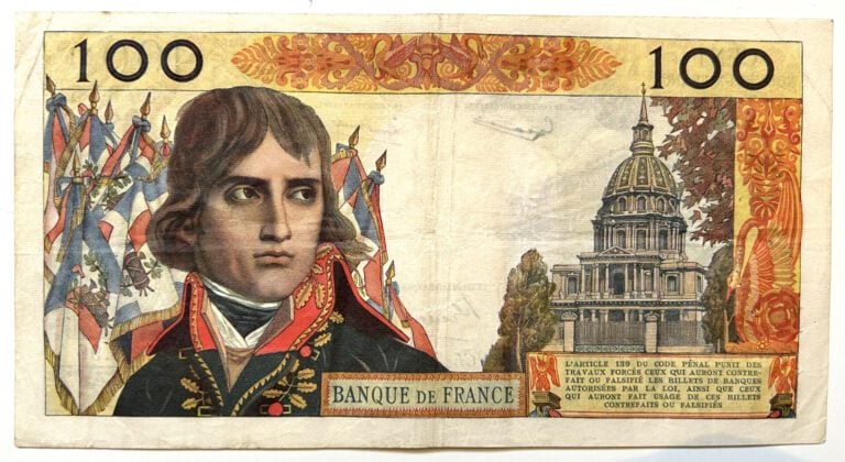 France - Billet - 100 NF Napoléon F.1-12-1960.F. - Etat : TB