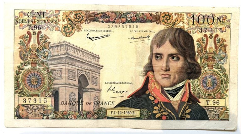 France - Billet - 100 NF Napoléon F.1-12-1960.F. - Etat : TB