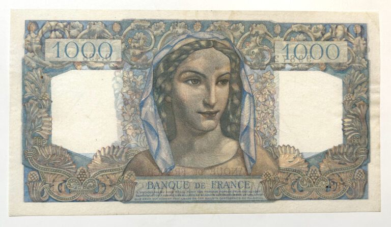 France - Billet - 1000 Francs Minerve et Hercule F.2-12-1948 - Etat : TTB