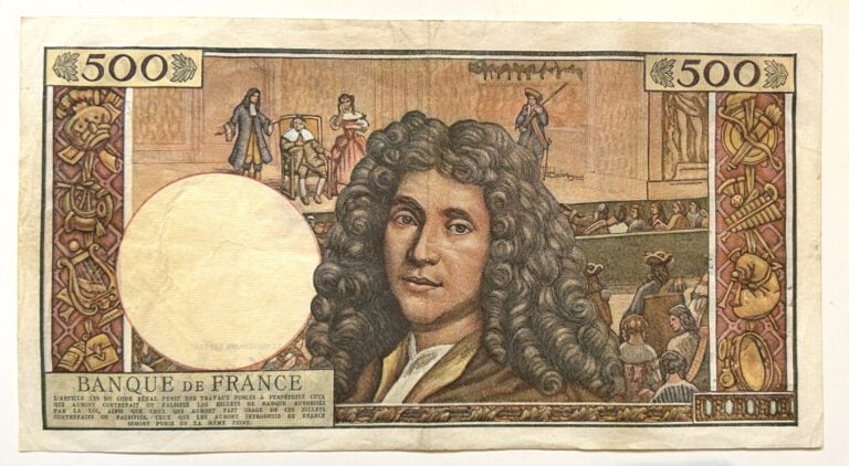 France - Billet - 500 NF Molière A.5-1-1961.A. - Etat : TB+