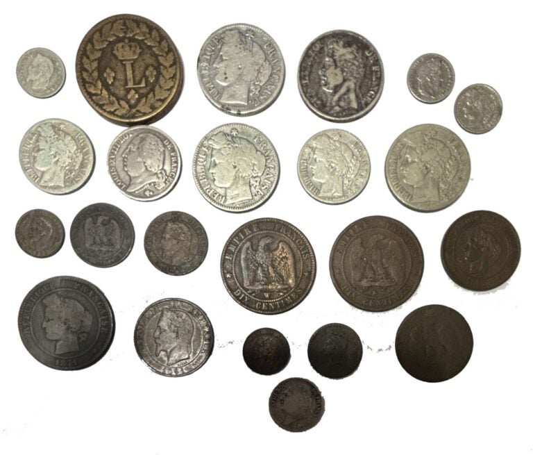 France - Divers - Important lot de monnaies diverses comprenant notamment - Une…