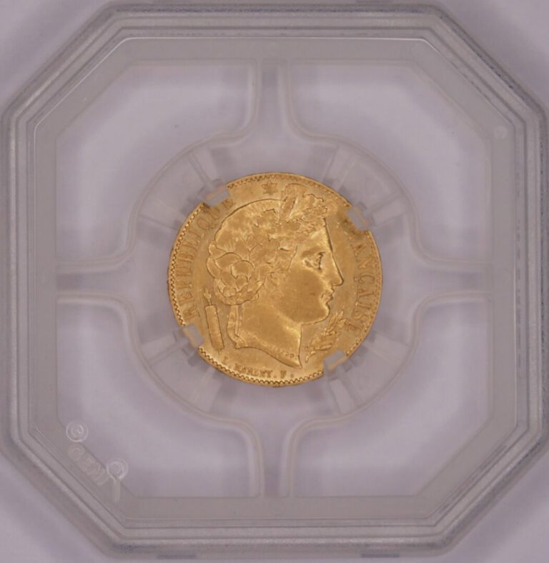 * France - IIe République (1848-1852) - 20 Francs Cérès 1851 A (Paris) - A : Tê…