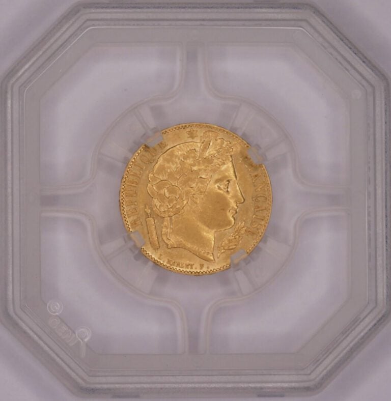 * France - IIe République (1848-1852) - 20 Francs Cérès 1851 A (Paris) - A : Tê…