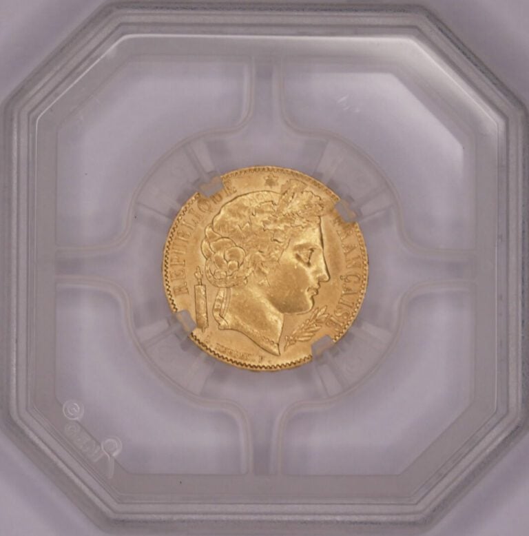 * France - IIe République (1848-1852) - 20 Francs Cérès 1851 A (Paris) - A : Tê…