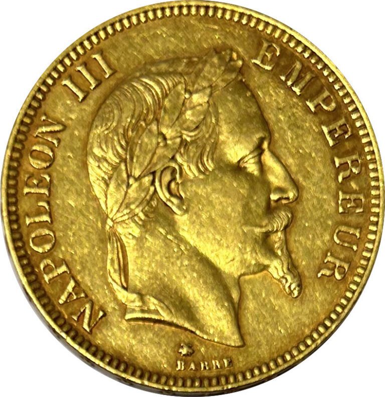 France - Napoléon III (1852-1870) - 100 Francs Napoléon III Tête laurée 1869 A…