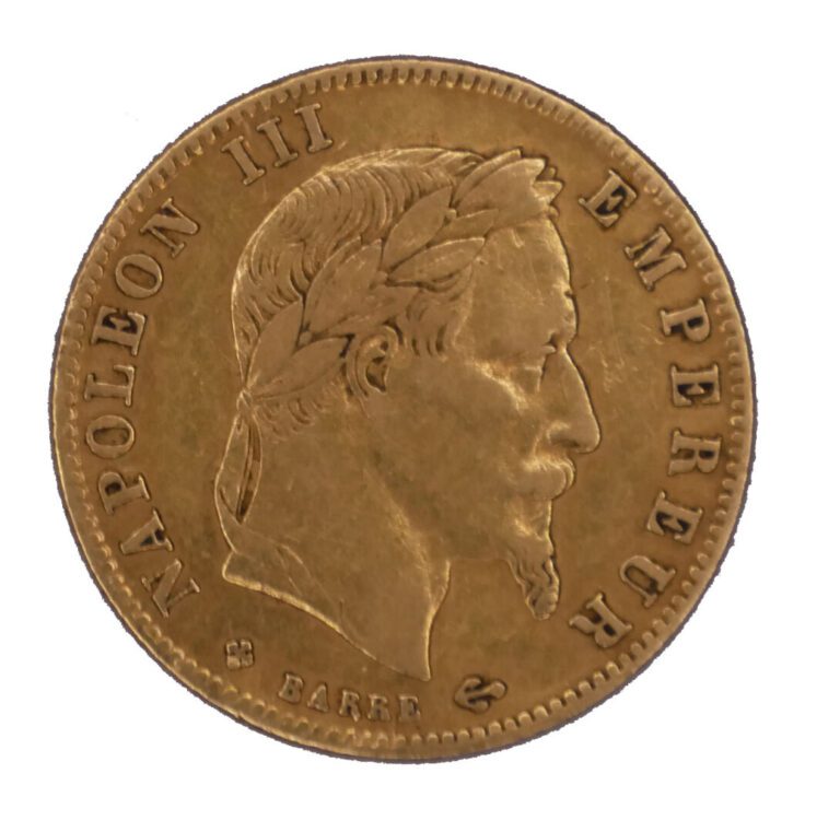 * France - Napoléon III (1852-1870) - 5 Francs 1863 BB - A : Tête laurée à droi…
