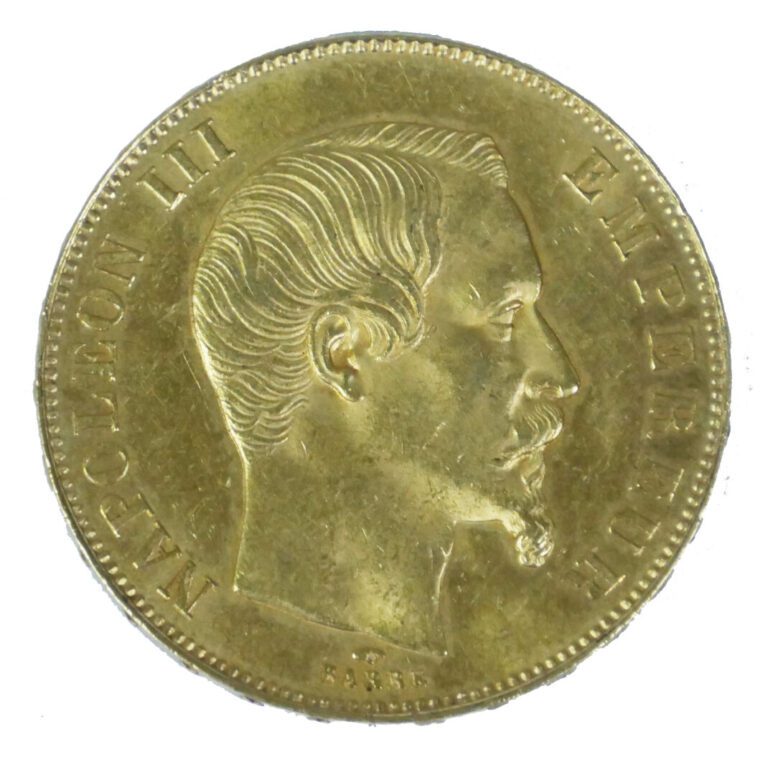 France - Napoléon III (1852-1870) - 50 Francs Napoléon III Tête nue 1857 A (Par…