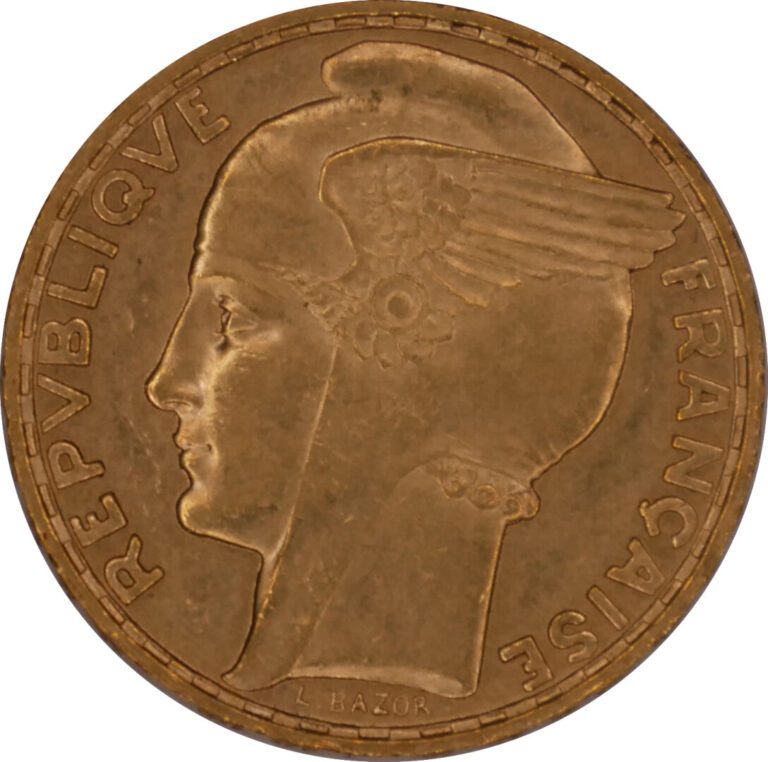 * France - Troisième République (1870-1940) - 100 Francs Bazor 1936 - A : Tête…