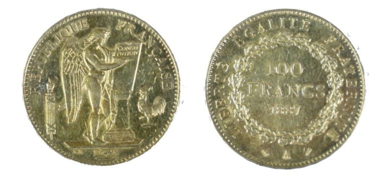 France - Troisième République (1871-1940) - 100 Francs 1887 A (Paris) - A : Gén…