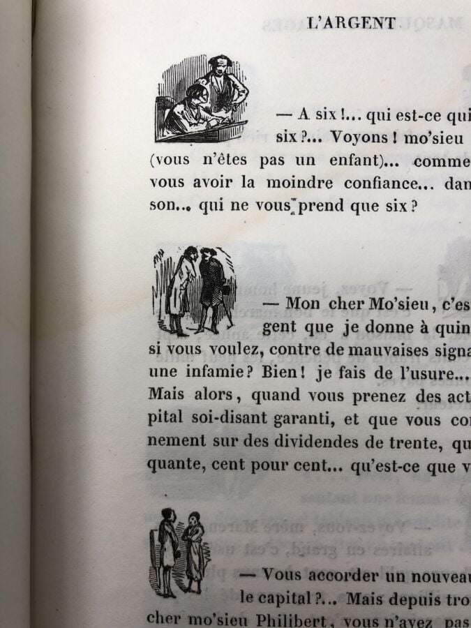 GAVARNI. - Masques et visages. Edité à Paris chez Paulin et Lechevalier en 1857…