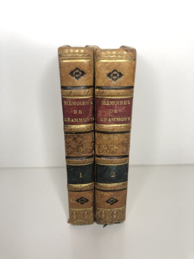 HAMILTON A. - Mémoires du comte de Grammont. Edité à Paris chez Werdet et Lequi…