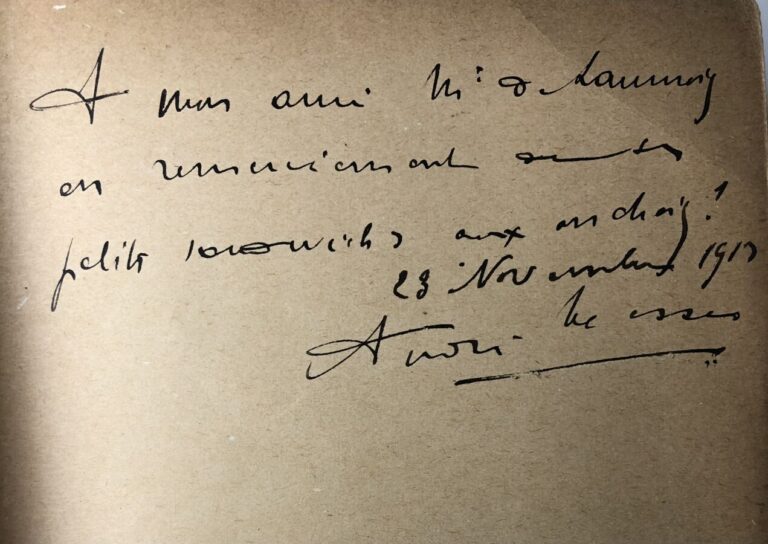 HESSE (André). - Code pratique du théatre. Edité à Paris chez Stock en 1903. De…