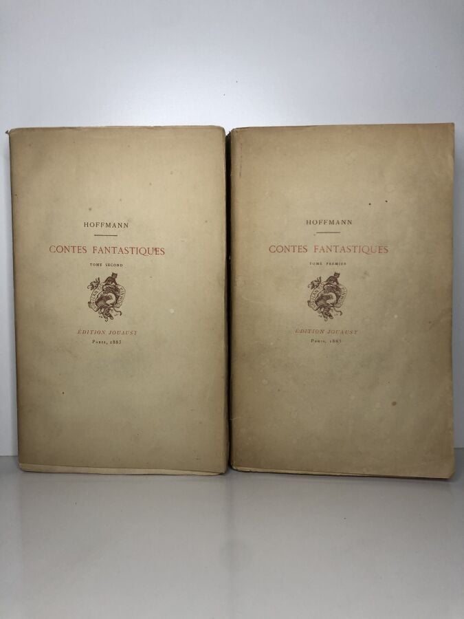 HOFFMANN. - Contes fantastiques. Edité à Paris chez Jouaust en 1883. 2 volumes…