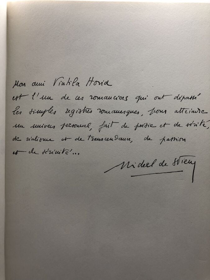 HORIA (Vintila). - Le chevalier de la résignation. Edité à Genève chez le club…