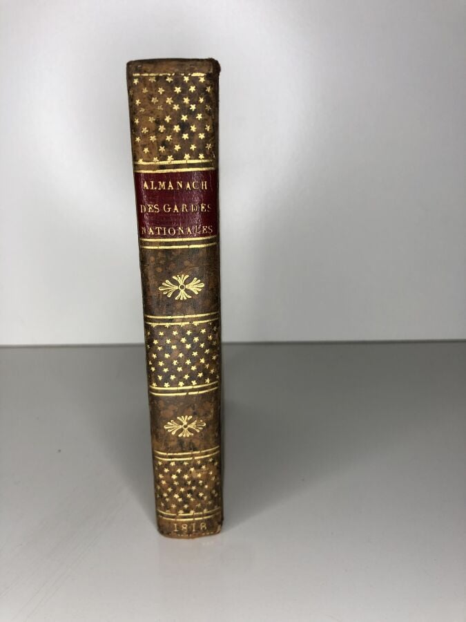 INCONNU. - Almanach des gardes nationales du département de la Seine, pour l'an…