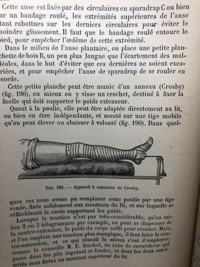 JAMAIN (M.A). - Manuel de petite chirurgie. Édité à Paris chez Felix Alcan en 1…