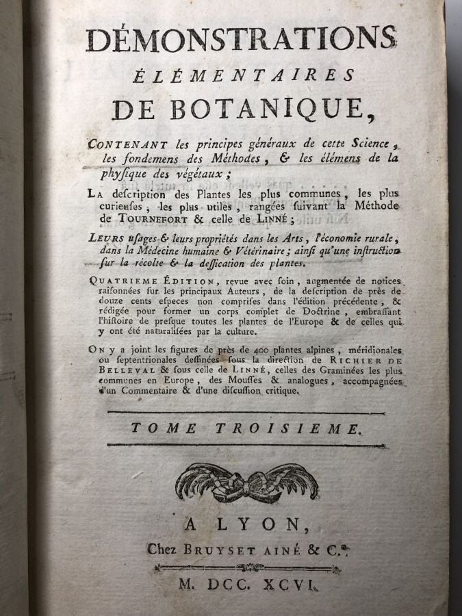 LA TOURETTE (Claret De), ROZIER (Louis et Francois). - Démonstrations élémentai…