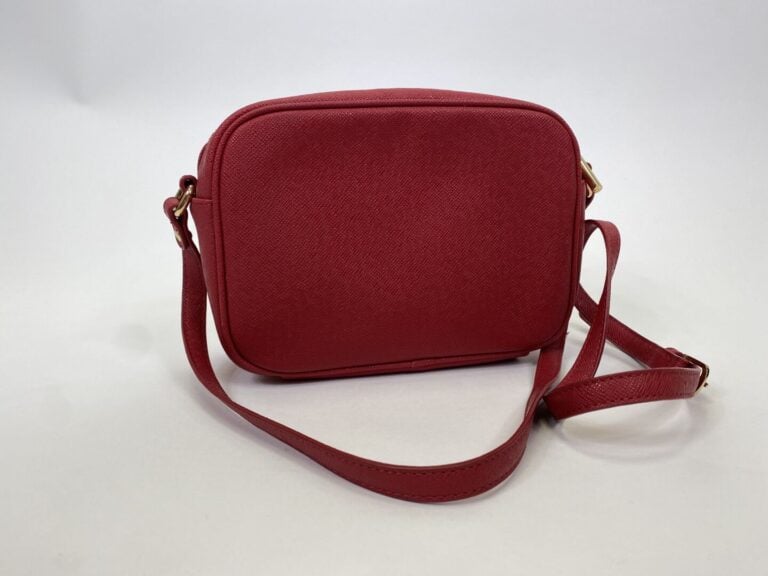 LIU JO - Sac bandoulière rouge, fermeture zippée