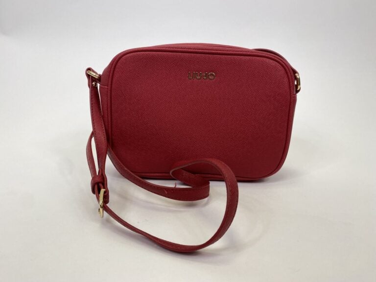 LIU JO - Sac bandoulière rouge, fermeture zippée