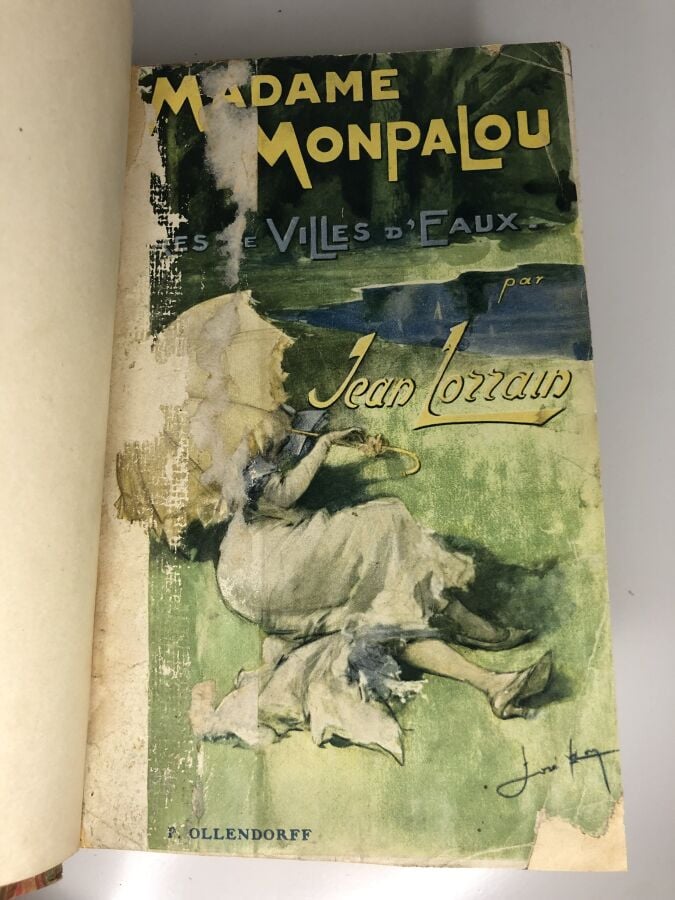 LORRAIN (Jean). - Madame Monpalou. Edité à Paris chez Société d'éditions littér…