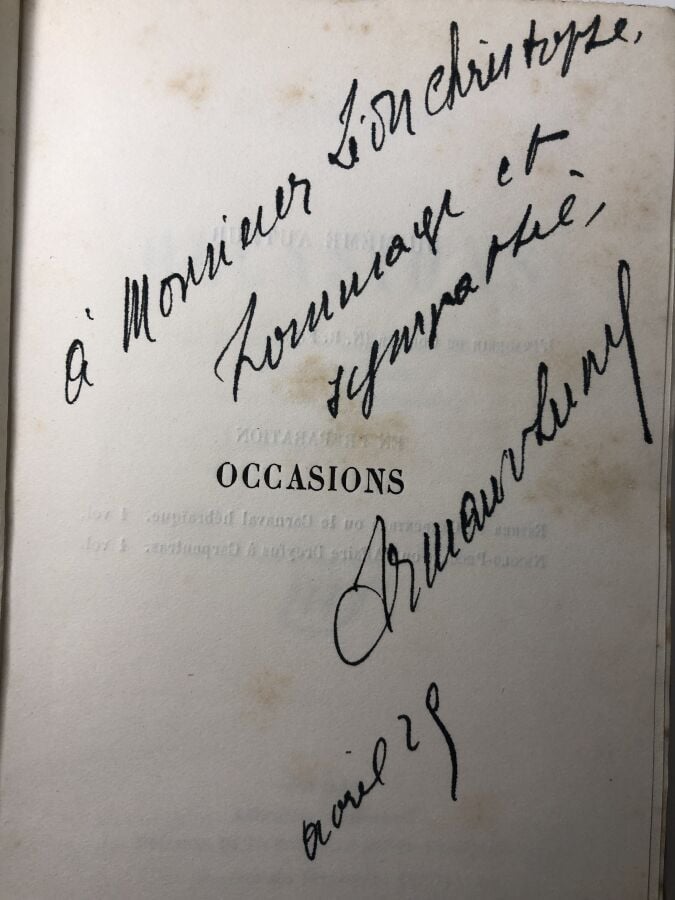 LUNEL (Armand) - Occasions. 1. La Brigadière. - II. Femmes célestes. III. Chais…