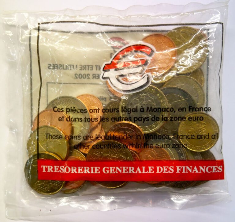 * Monaco - Euros - Starter Kit euros des premières monnaies de Monaco année 200…