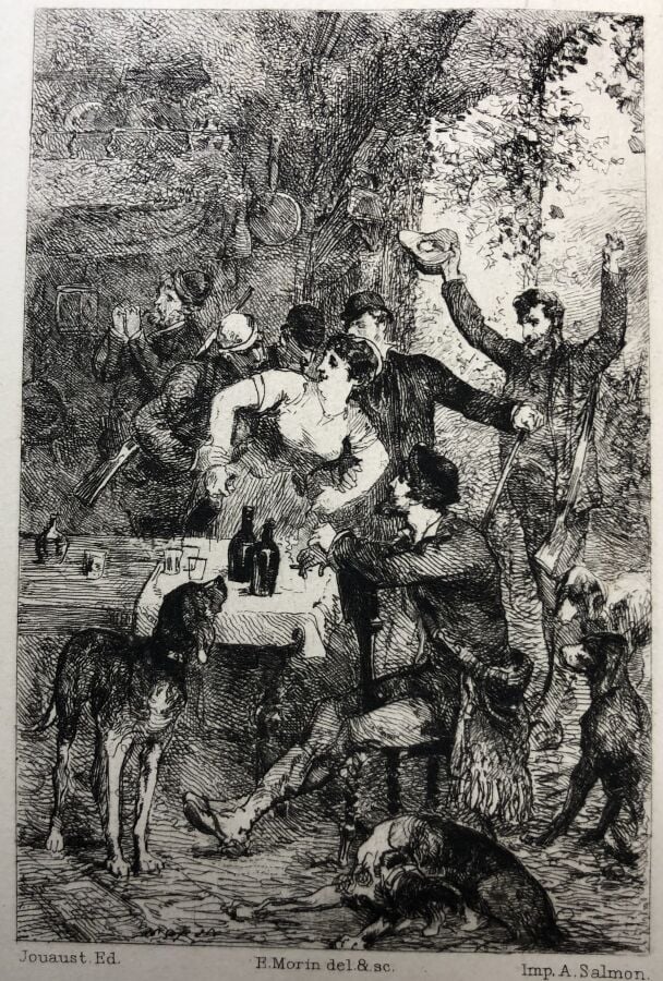 NADAUD (Gustave). - Chansons légères. Edité à Paris chez librairie des biblioph…