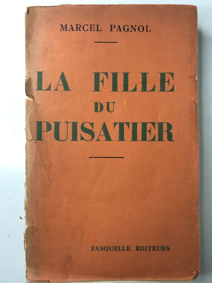 PAGNOL (Marcel). - La fille du Puisatier. Édité à Paris chez Fasquelle en 1941.…