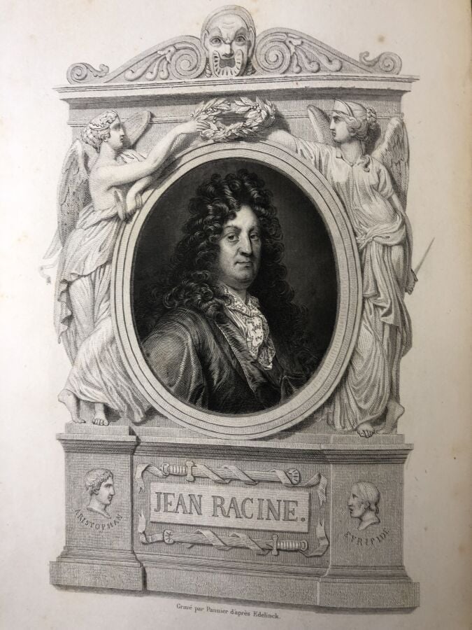 RACINE & AIME-MARTIN L. - Oeuvres complètes de J. Racine avec les notes de tous…