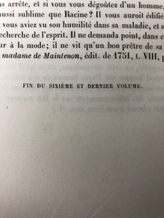 RACINE & AIME-MARTIN L. - Oeuvres complètes de J. Racine avec les notes de tous…