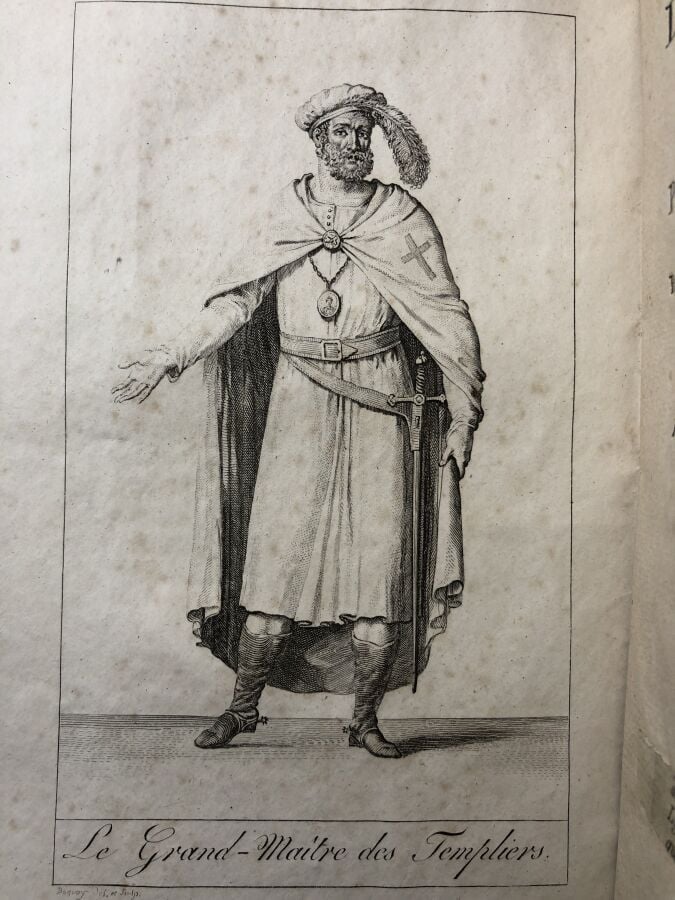 RAYNOUARD M. - Les Templiers, tragédie. Edité à Paris chez Corbaux en 1805. De…