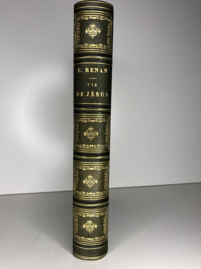RENAN (Ernest). - Vie de Jésus. Edité à Paris chez Michel Lévy frères en 1863.…