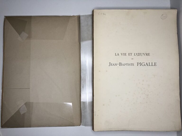 ROCHEBLAVE S. - Jean-Baptiste Pigalle. Edité à Paris chez Librairie centrale de…