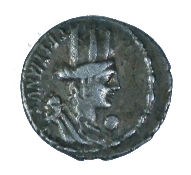 * Rome - République (67 avant J.C) - M. Plaetorius - Denier - A : Tête de Cybèl…