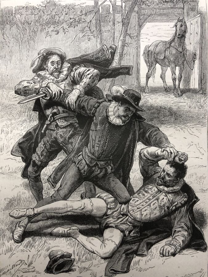 SCOTT (Walter). - Kenilworth. Édité à Paris chez Firmin-Didot & Cie en 1881. De…