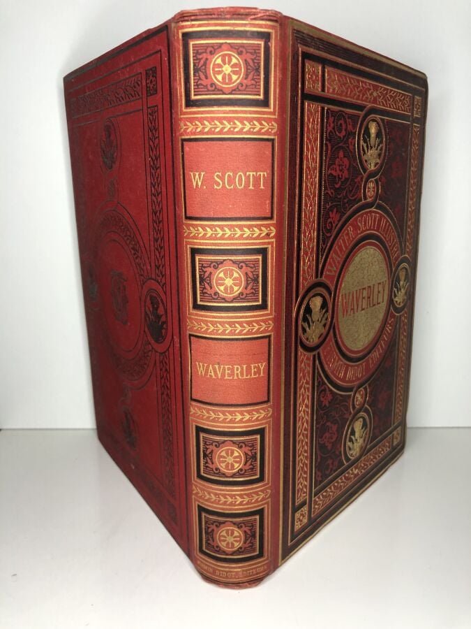 SCOTT (Walter). - Waverley. Édité à Paris chez Firmin-Didot & Cie en 1883. De f…