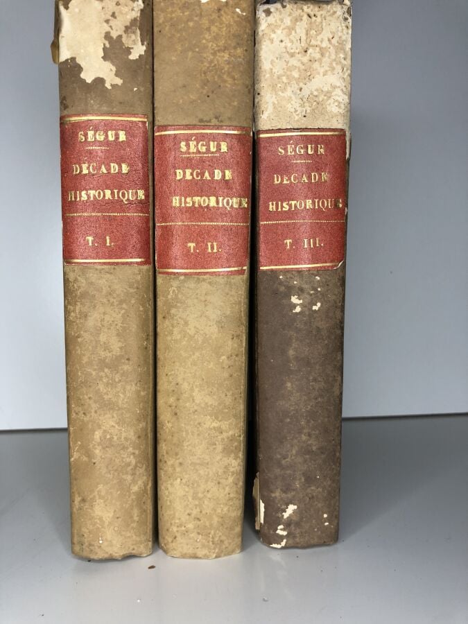 SÉGUR (Comte de). - Décade historique, ou tableau politique de l'Europe, depuis…