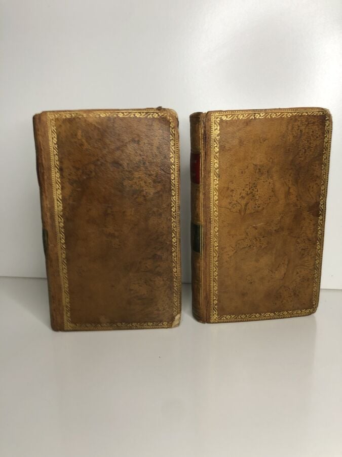 TASSE (Torquato) - Jérusalem délivrée, poème du tasse, 2 volumes. Édité à La Fl…