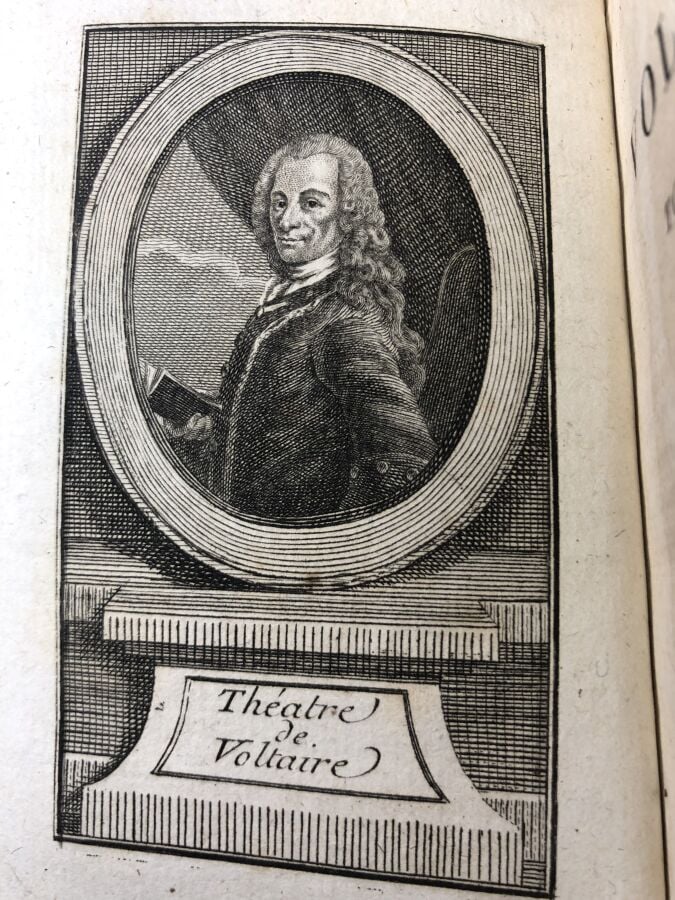 VOLTAIRE (François Marie Arouet de). - Chefs-d'oeuvres dramatiques de Voltaire.…
