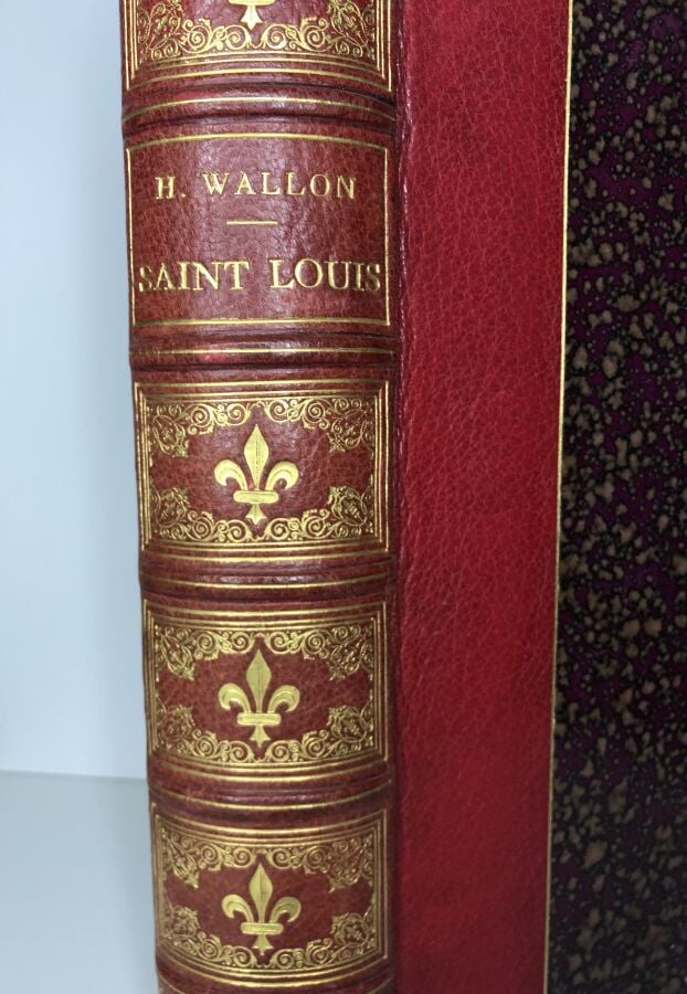 WALLON H. - Saint Louis. Édité à Tours chez Alfred Mame et Fils en 1892. De for…