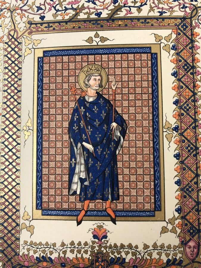 WALLON H. - Saint Louis. Édité à Tours chez Alfred Mame et Fils en 1892. De for…