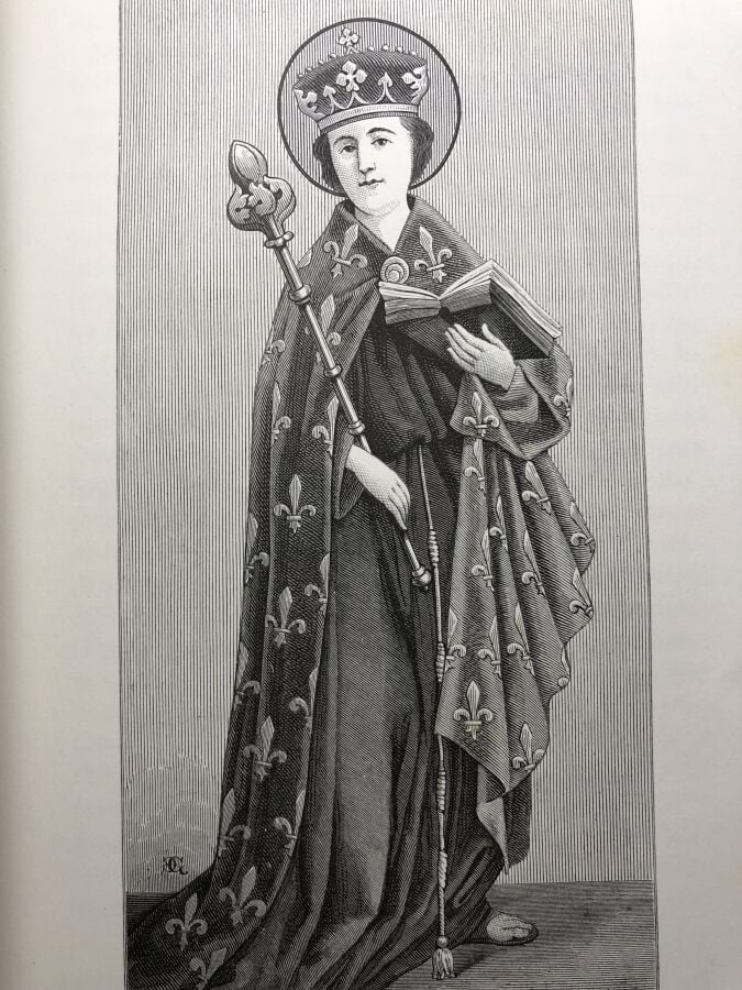 WALLON H. - Saint Louis. Édité à Tours chez Alfred Mame et Fils en 1892. De for…