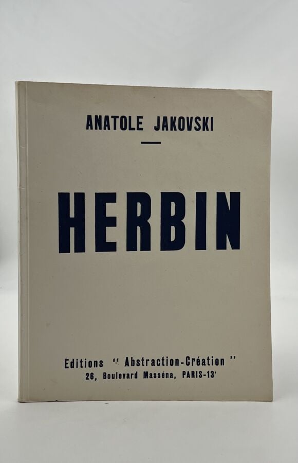 AUGUSTE HERBIN - Anatole Jakowsky, Herbin, Éditions "Abstraction-Création", Par…
