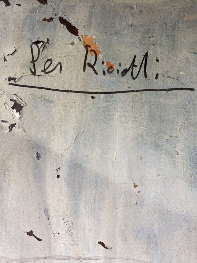 Bernard DAMIANO (1926-2000) - L'atelier du peintre - Huile sur toile - Signée e…