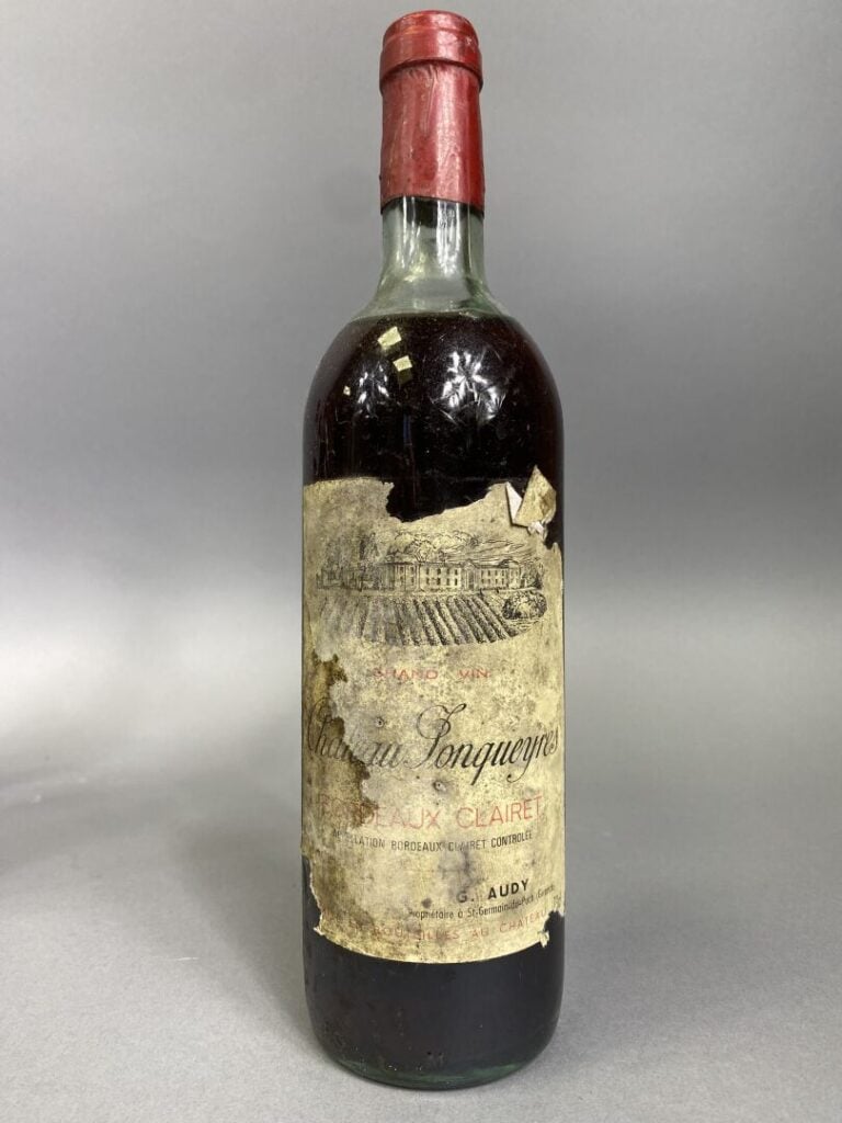 Château Les Jonqueyres - Bordeaux Clairet - Ensemble de cinq bouteilles - (étiq…
