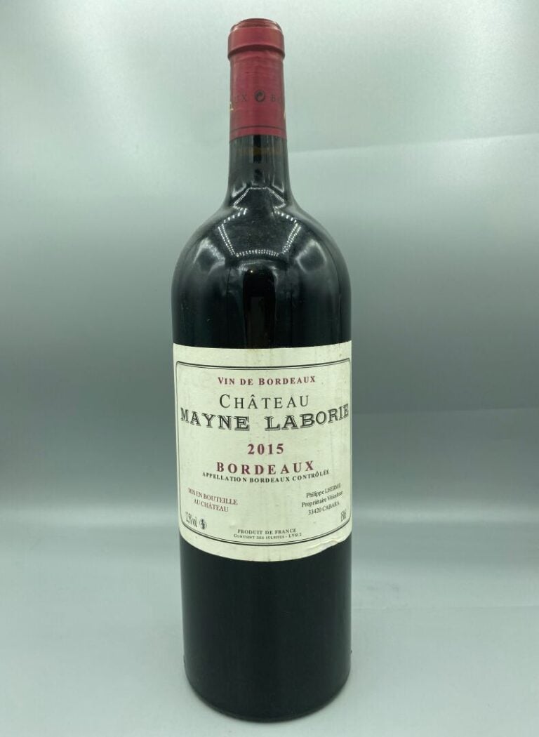 Château Mayne-Laborie - 3 magnums, 2015 - (en l'état)