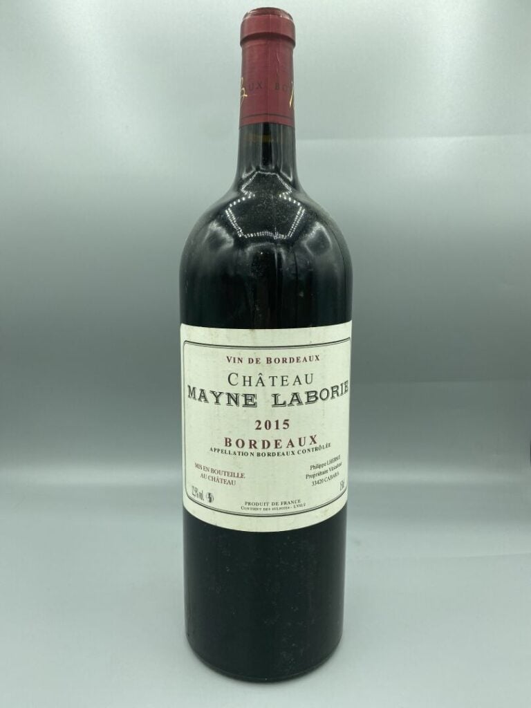 Château Mayne-Laborie - 3 magnums, 2015 - (en l'état)